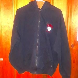 Mens king fashions zip up